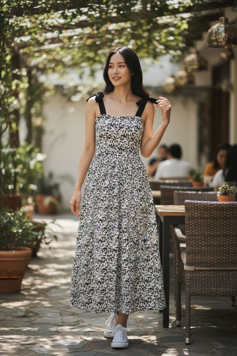 AGL D00018 Mango Silk Long Dress