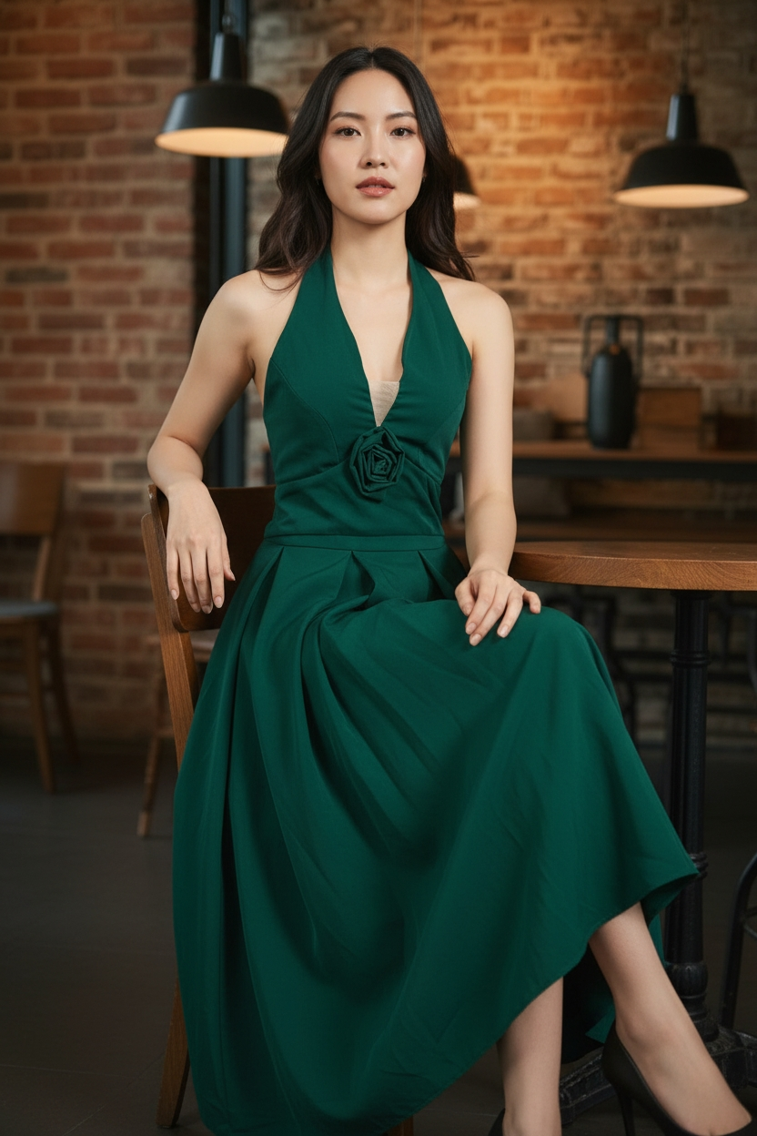 AGL S00027 Set 2 Piece Blouse and Long Skirt