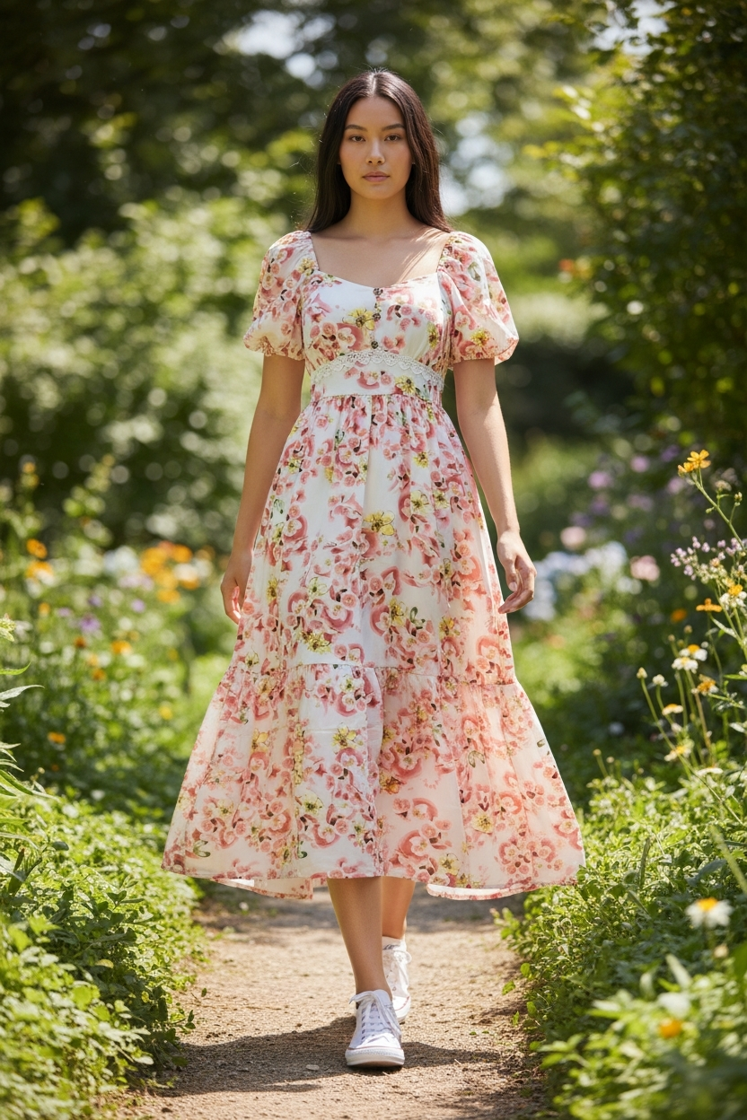 AGL D00012 Mango Silk Long Dress