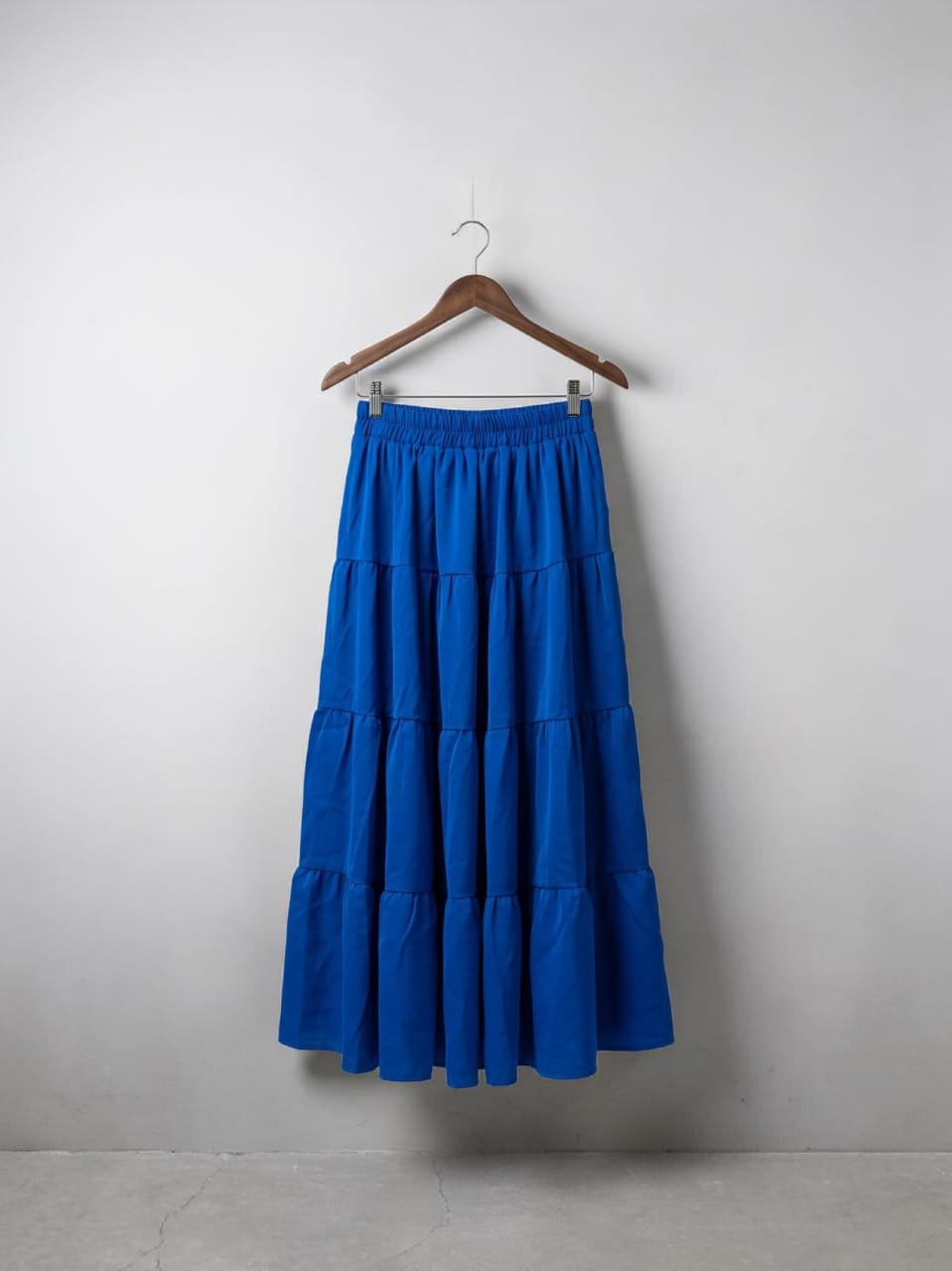 AGL B0001 Mango Silk Long Skirt