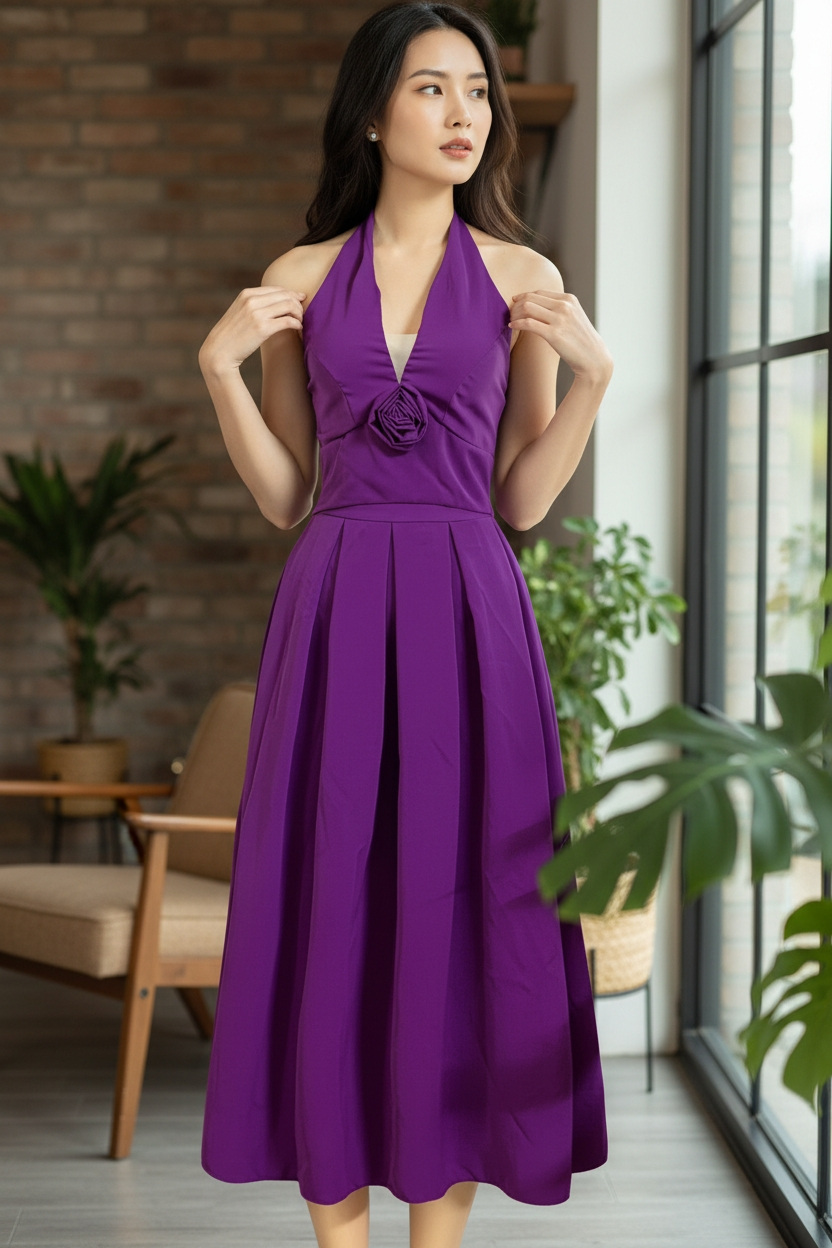 AGL S00027 Set 2 Piece Blouse and Long Skirt