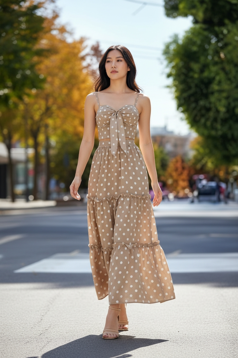 AGL S00030 Set 2 Piece Blouse and Long Skirt