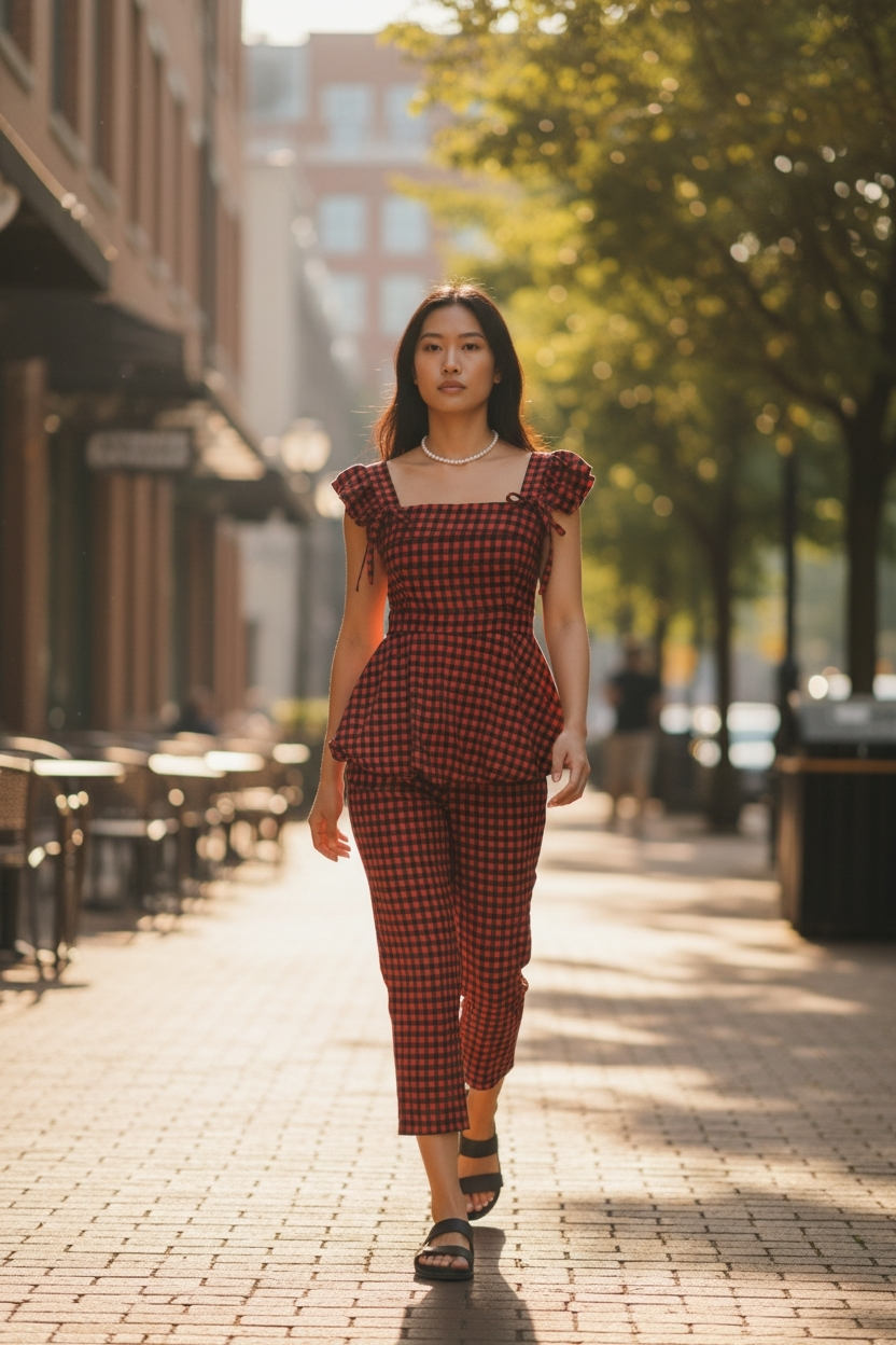 AGL S00016 Set 2 Piece Blouse and Pant (80cm)