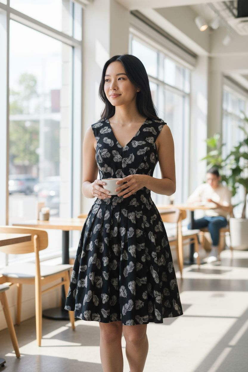 AGL SD00001 Mango Silk Short Dress